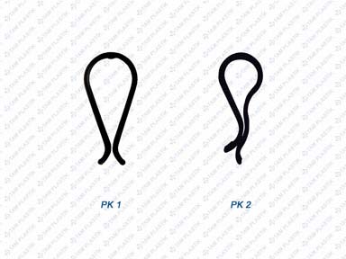 PK 1 - PK 2 Clips de pantalon